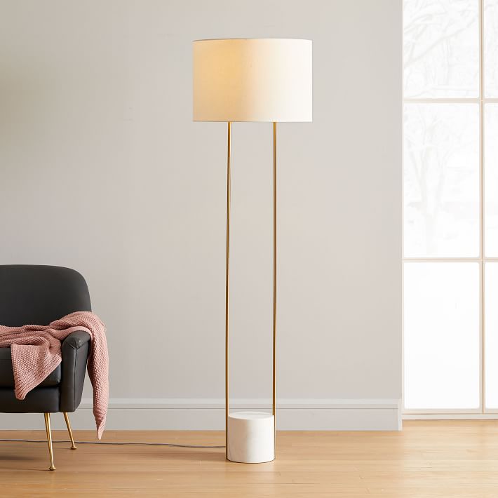 Industrial Outline Floor Lamp