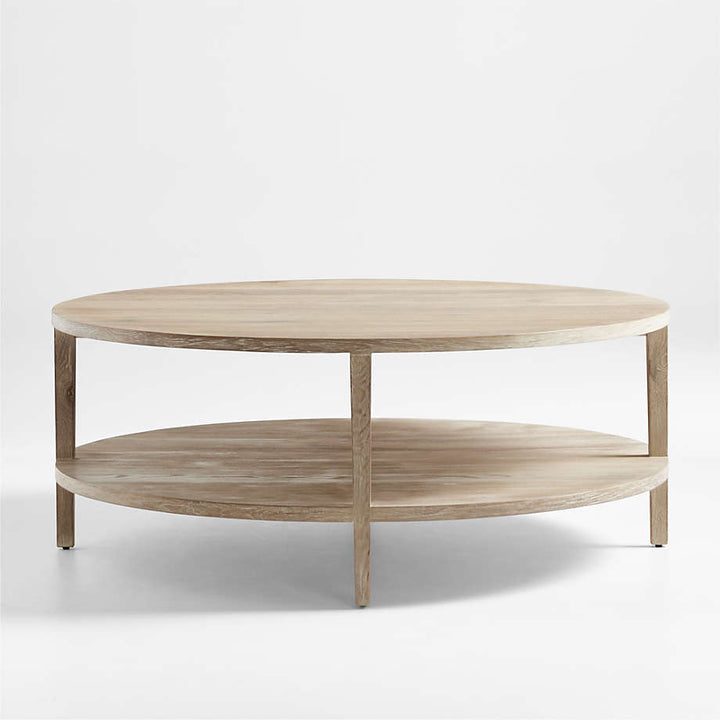 Clairemont Round Natural Coffee Table
