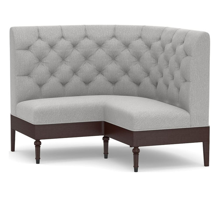 Hayworth Upholstered Modular Banquette Corner Seat