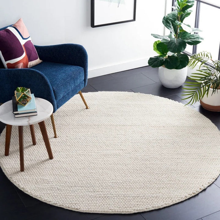 Elle Handmade Ivory Rug