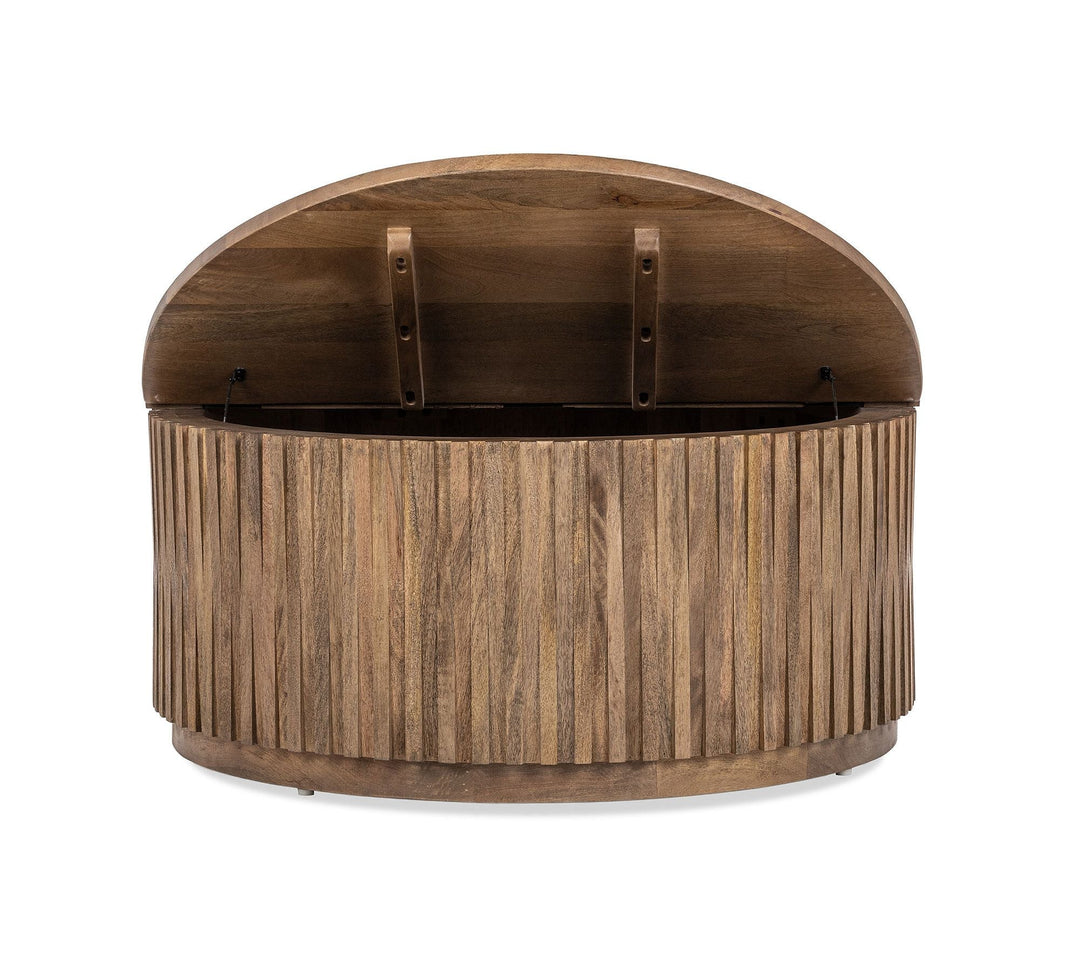 Coloma Round Storage Coffee Table