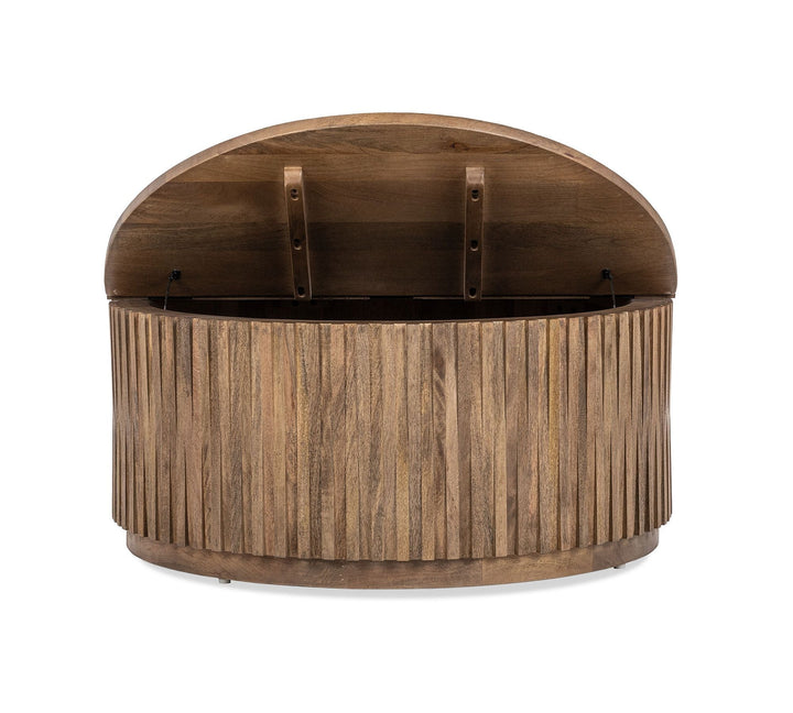 Coloma Round Storage Coffee Table