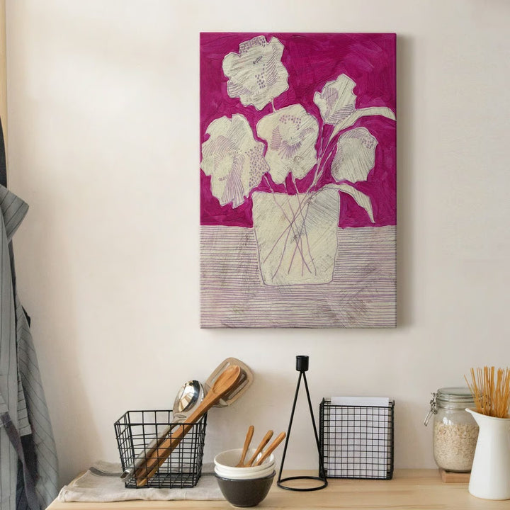 Fuchsia Arrangement 1- 27"x16"