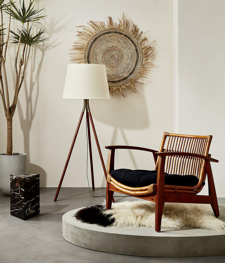 Noelie Rattan Lounge Chair
