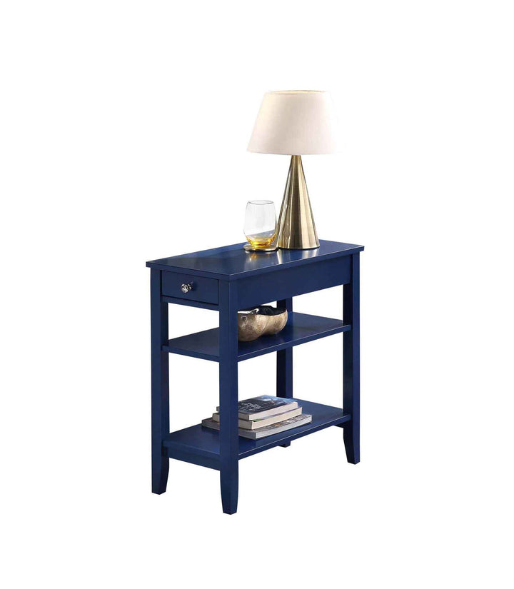 Carbin End Table with Drawer and Shelves