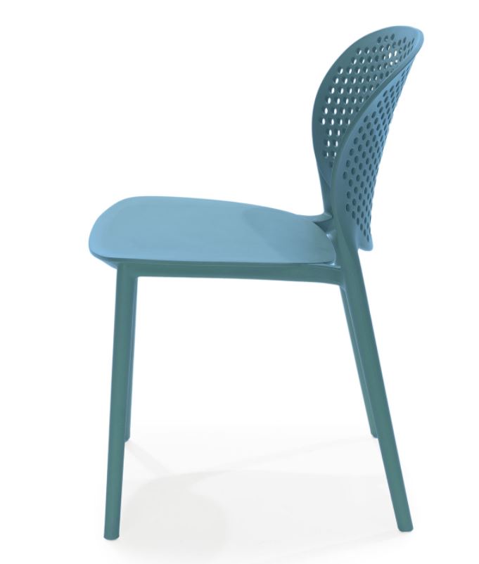 Dot Surf Blue Dining Chair