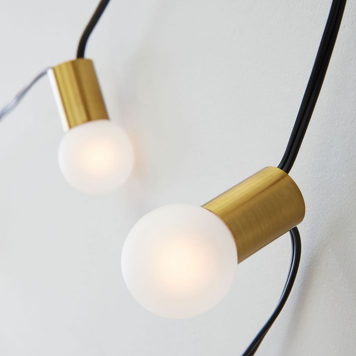 west elm x pbdorm Simple String Light