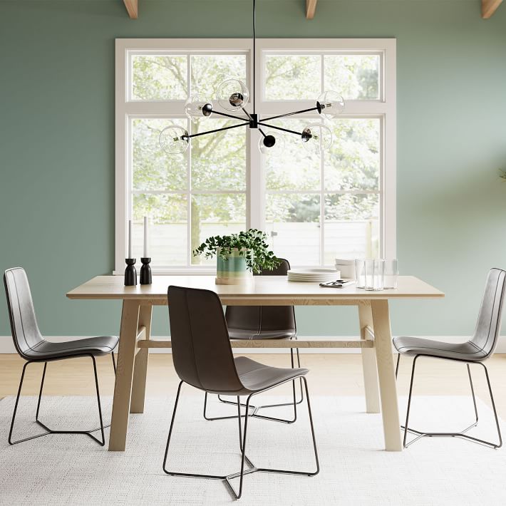 Staggered Glass Burst Chandelier Clear Bronze