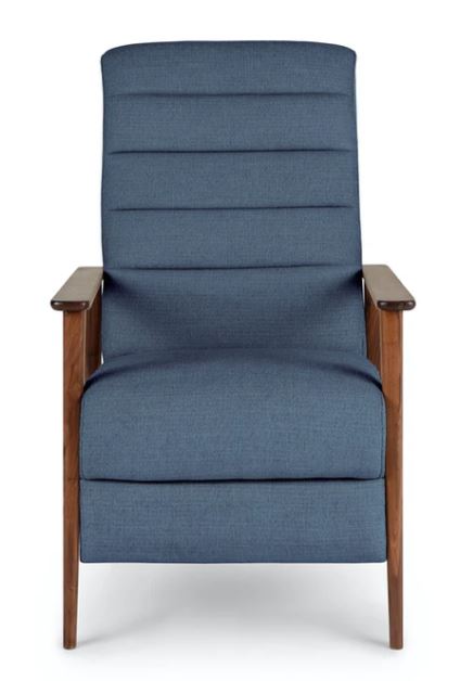 Ellow Lennox Blue Recliner