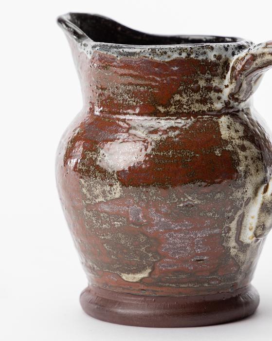 Handled Stoneware Pitcher