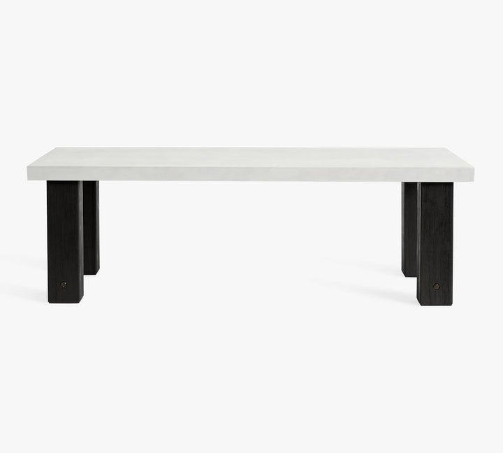 Abbott Chunky Leg Dining Table Black