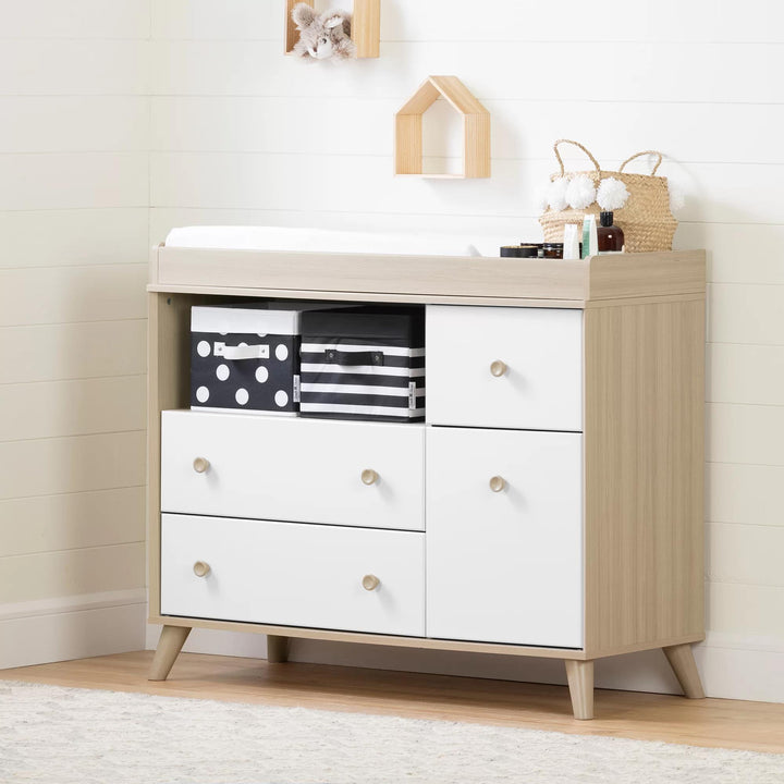 Cubelo Changing Table Dresser