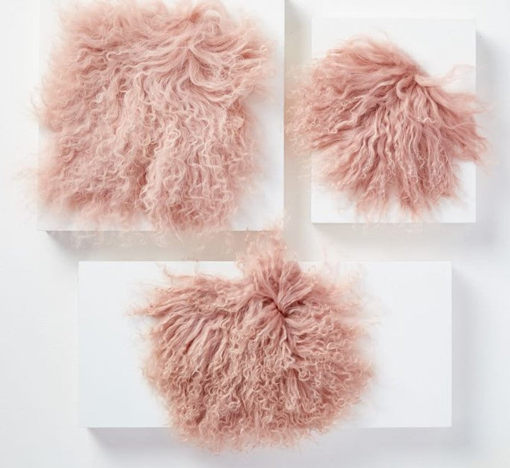 Mongolian Lamb Pillow Cover no insert