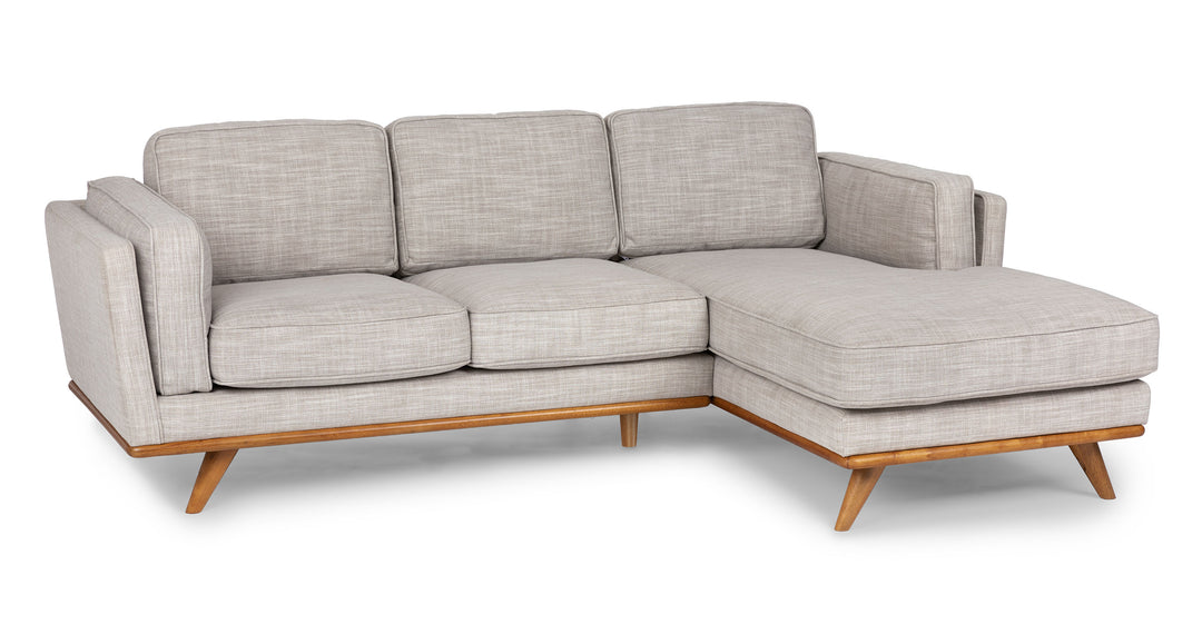 Timber Rain Cloud Gray Right Sectional