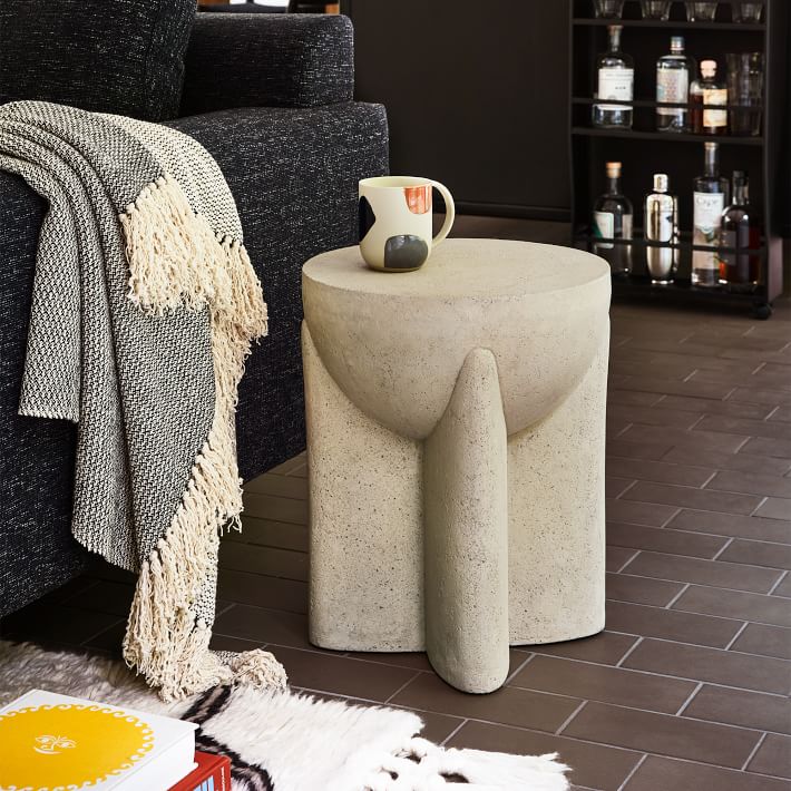 Monti Lava Stone Side Table