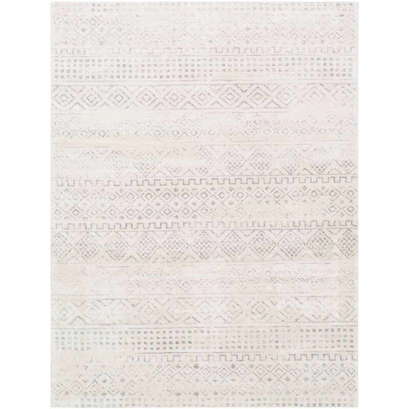 Warlick Cream Area Rug-7'10"x10'