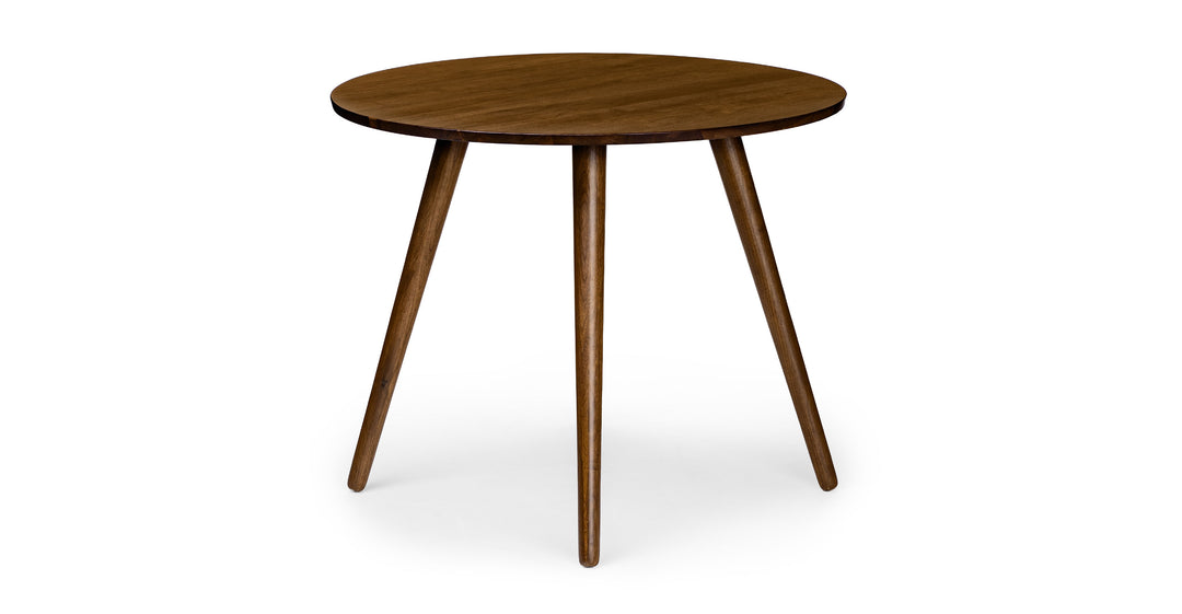 Seno Walnut 36" Round Dining Table