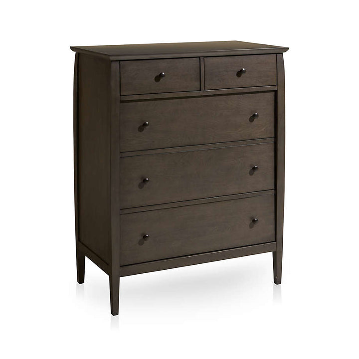 Mason Shadow 5 Drawer Grey Chest