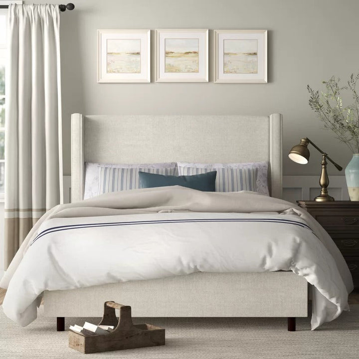 Hanson Upholstered Low Profile Standard Bed - California King