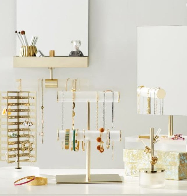 Ava Frosted Acrylic Beauty Mirror