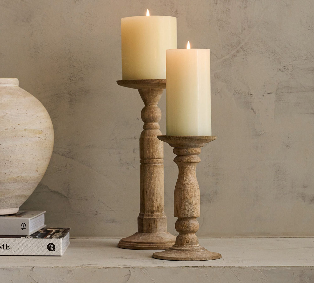 Kadence Turned Wood Pillar Holder_small