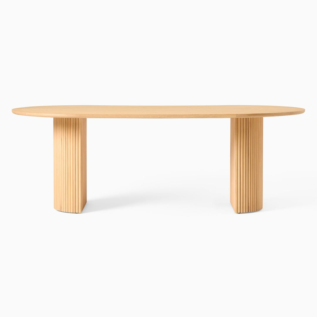Ellington Oval Pedestal Dining Table 86