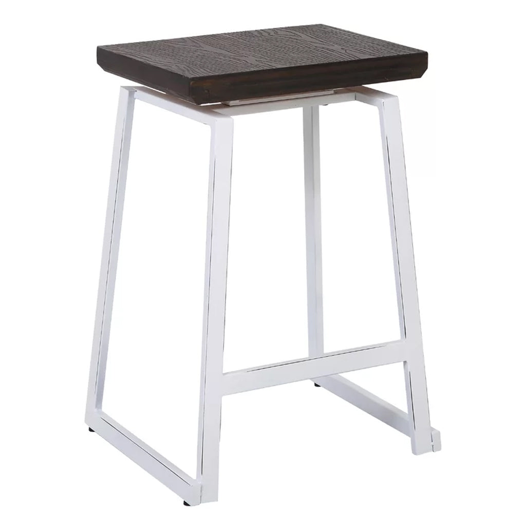 Prange Industrial Counter Bar Stool Set of 2