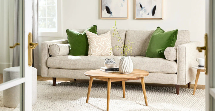 Sven Birch Ivory Sofa