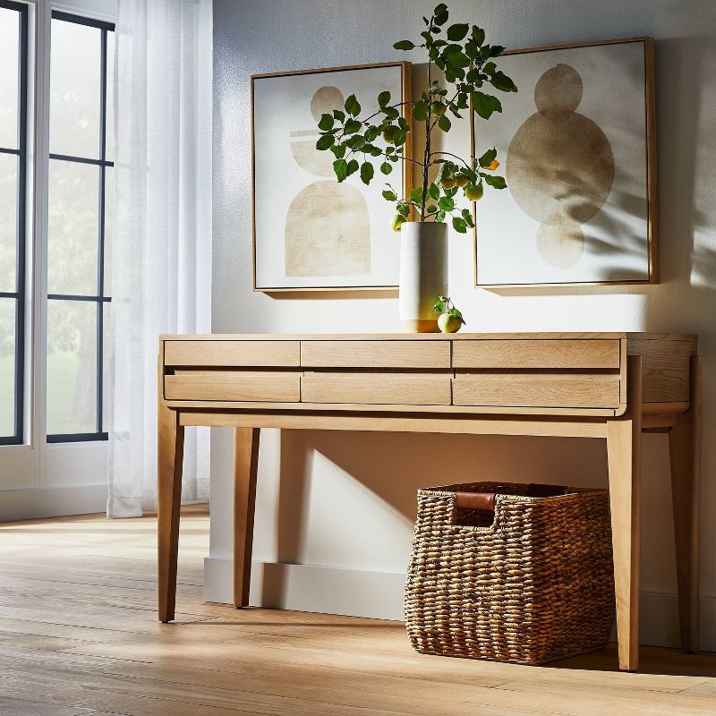 Herriman Wooden Console Table with Drawers