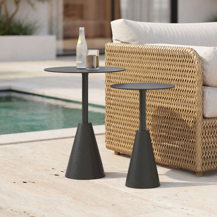 Tyra Outdoor Nesting Side Table Large
