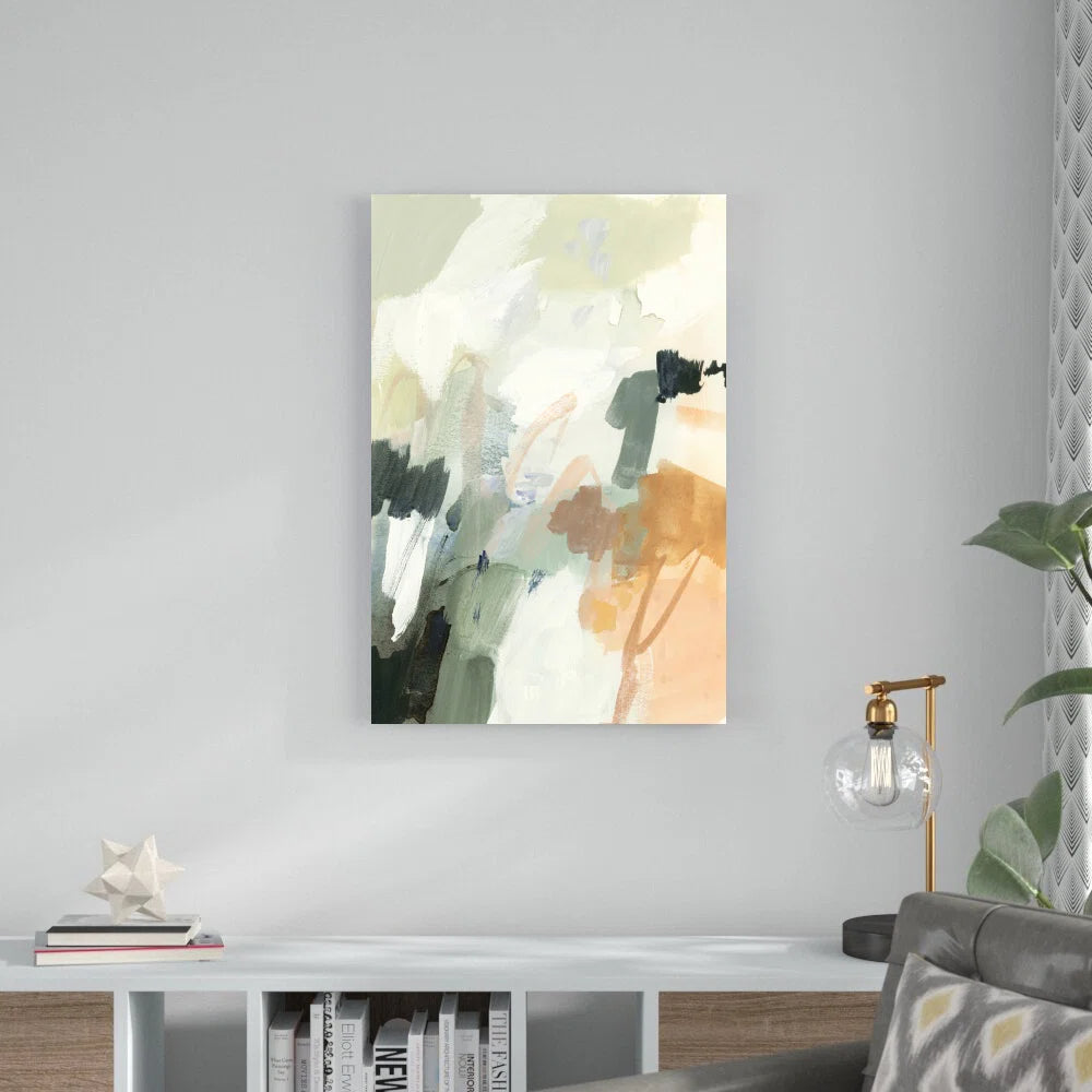 Moss And Peach II Picture Frame