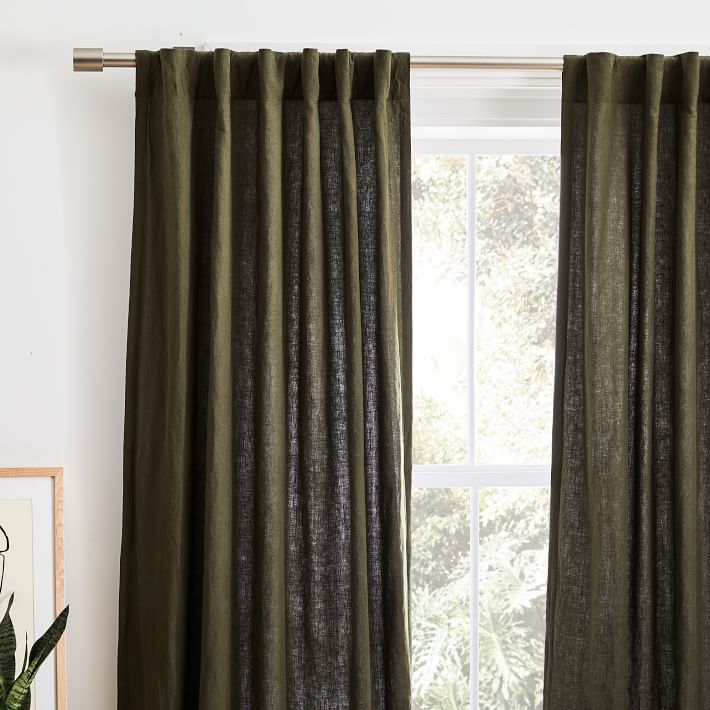 European Flax Linen Curtain