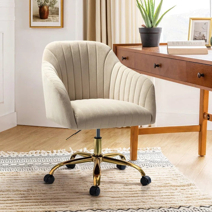 Adan Velvet Task Chair