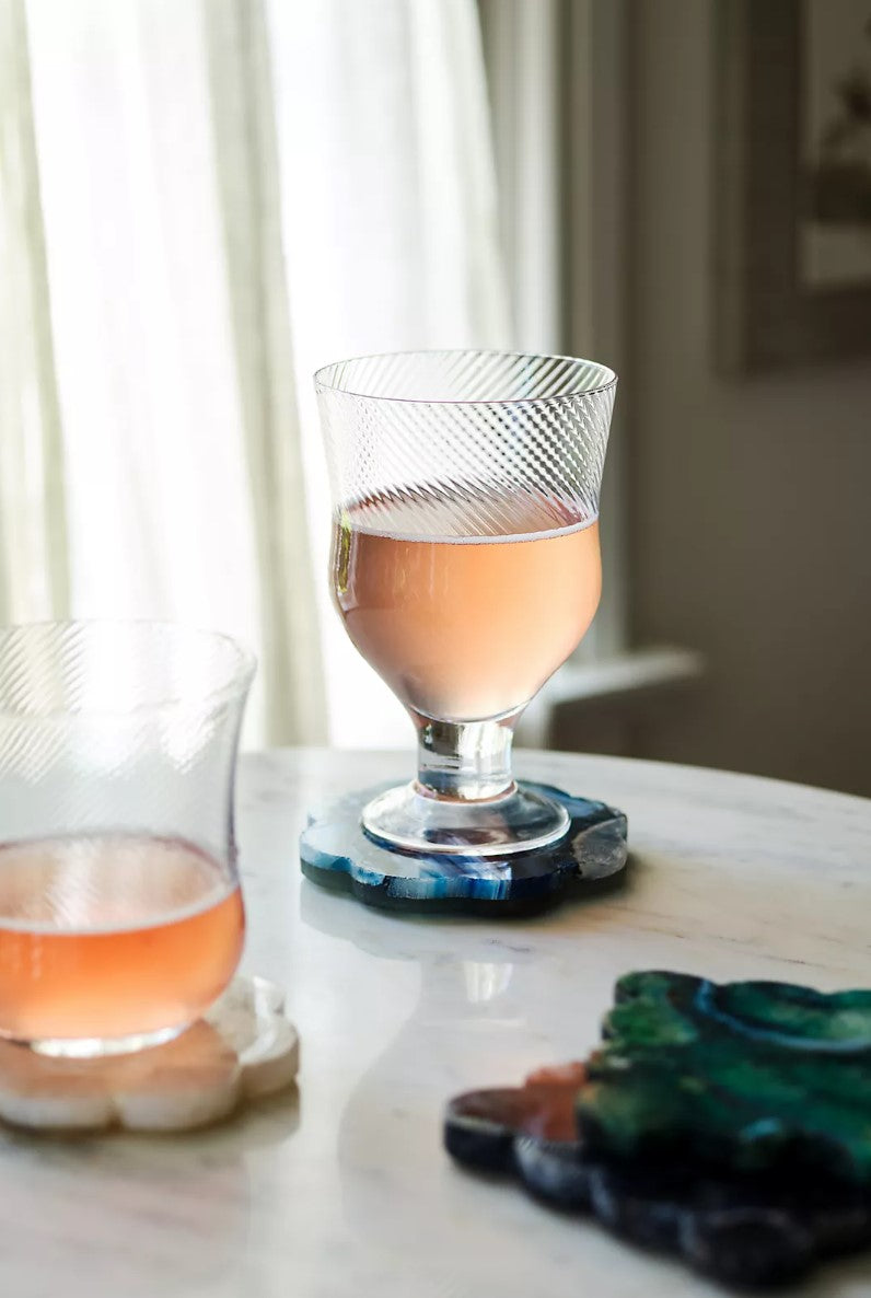 Eyelet Agate Coaster