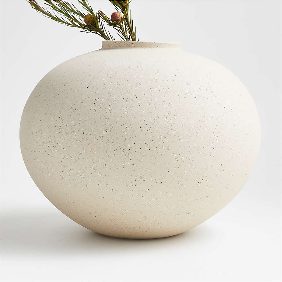 Jimena Natural Round Vase