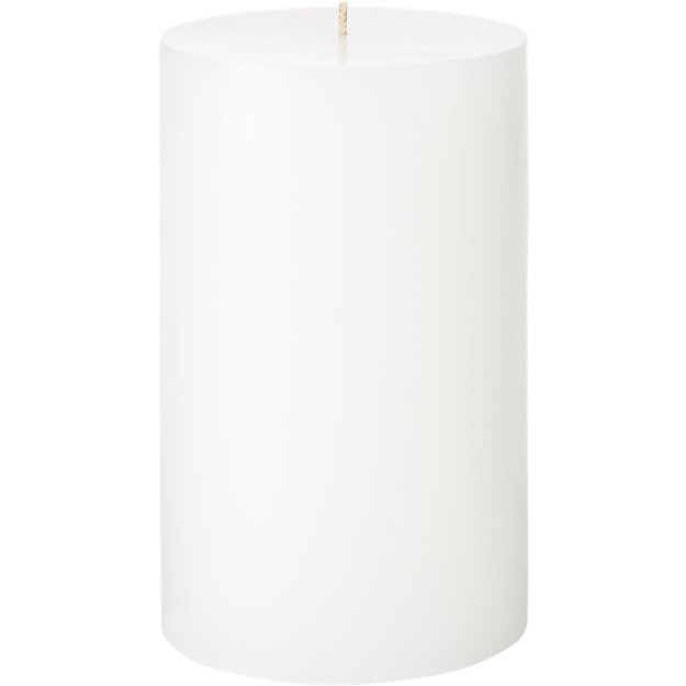 WHITE PILLAR CANDLE