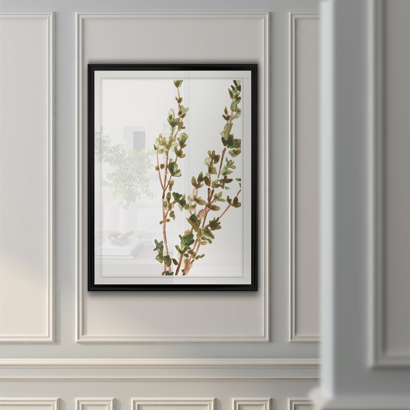 Earthtone Herbs II Print