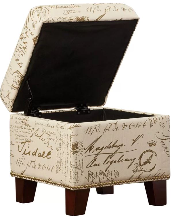 Adda Square Storage Ottoman