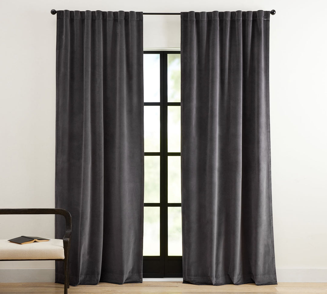 Velvet Twill Blackout Curtain