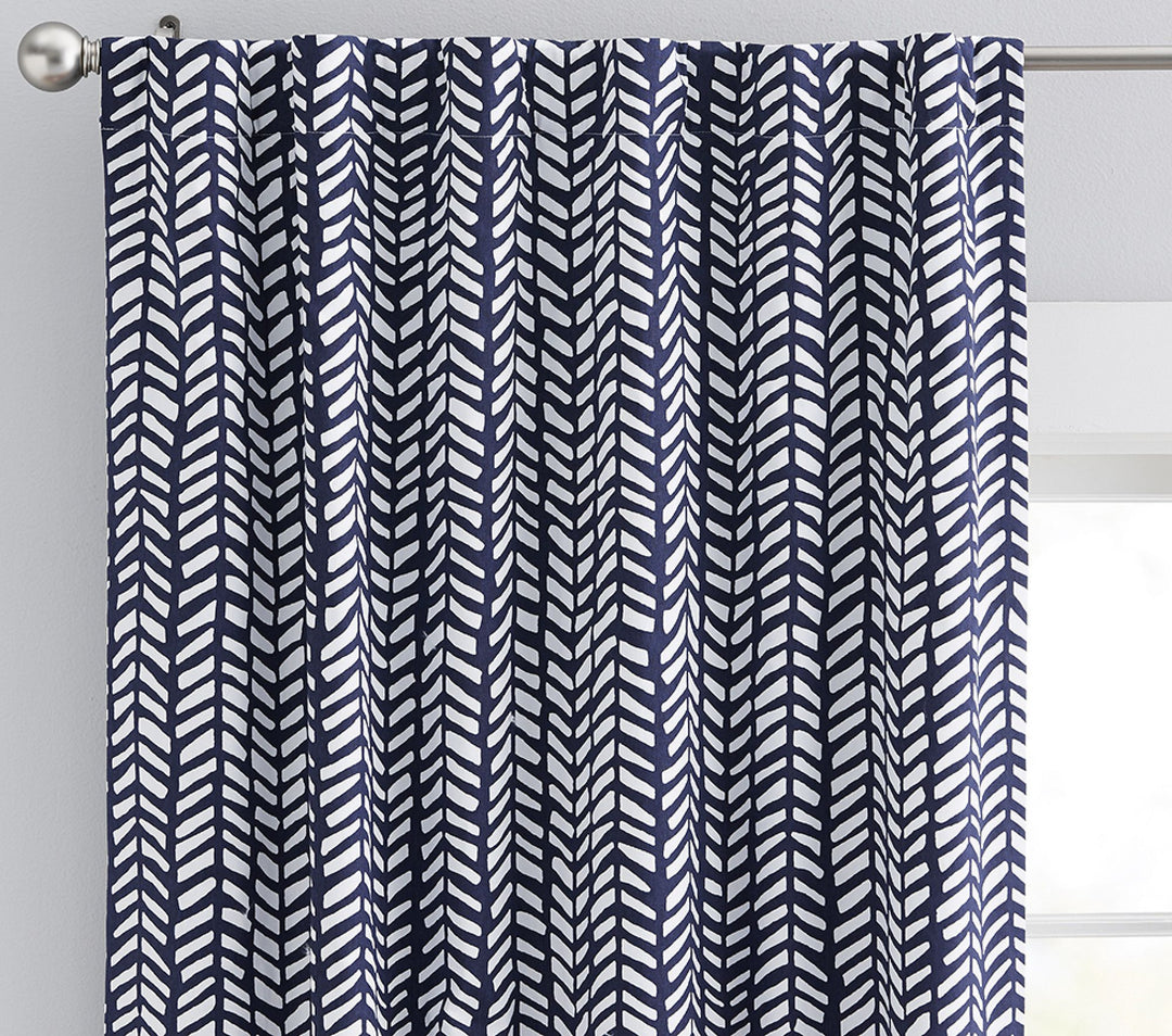Broken Arrows Cotton Blackout Curtain