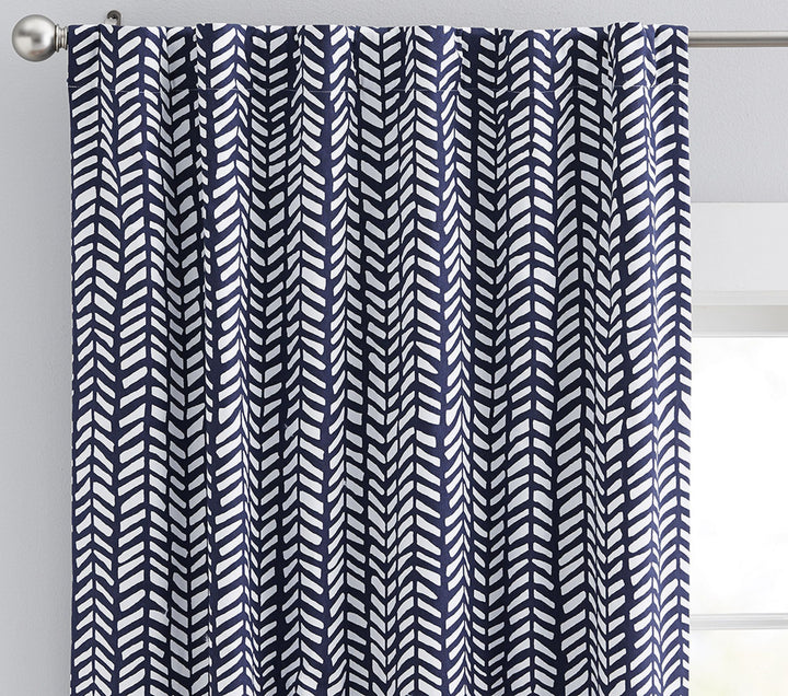 Broken Arrows Cotton Blackout Curtain