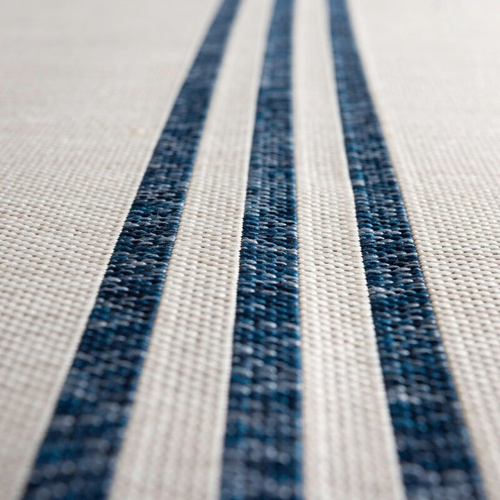 Striped Ivory Area Rug-7'.10"x10'