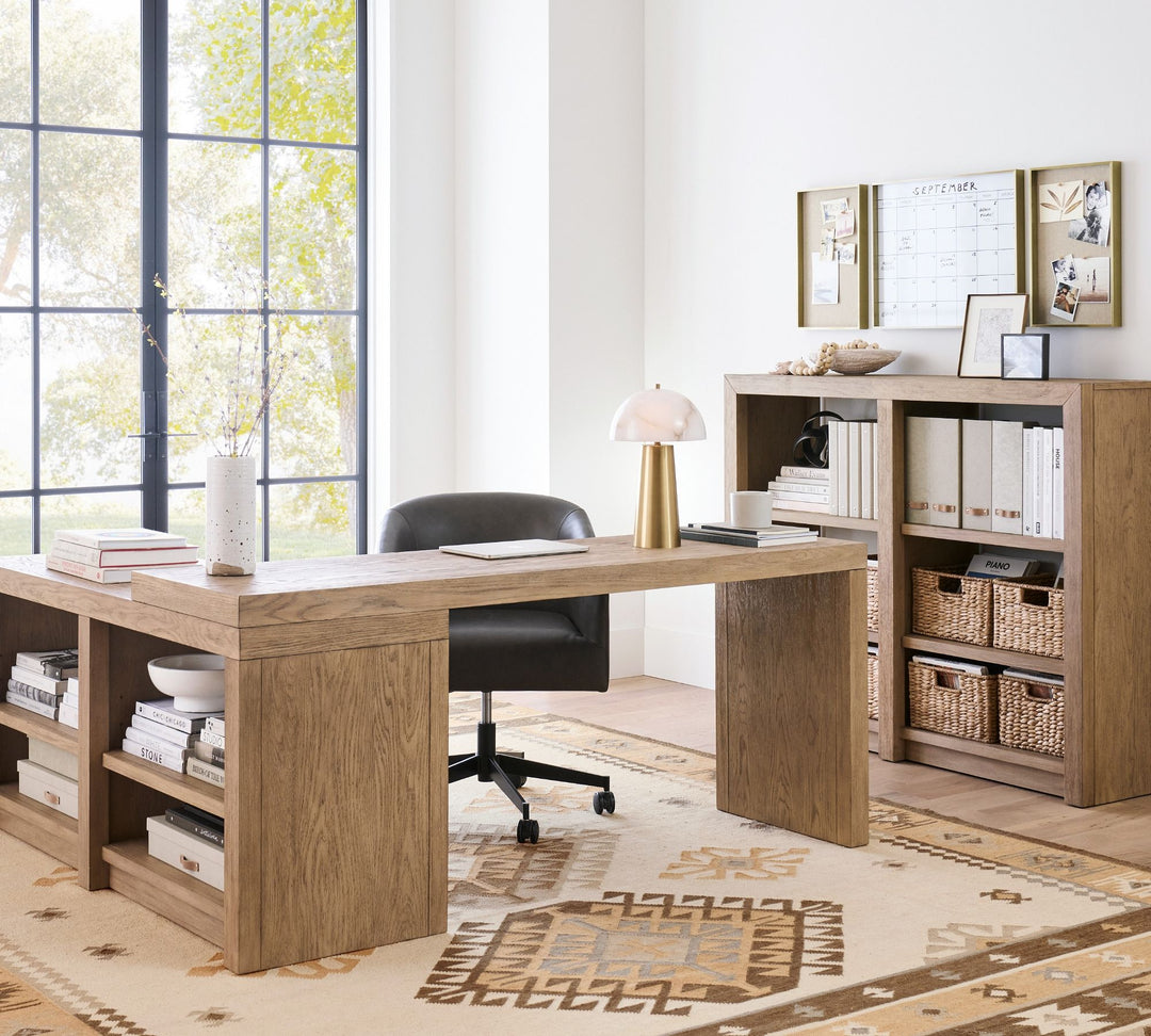 Dillon L Shape Rotating Desk