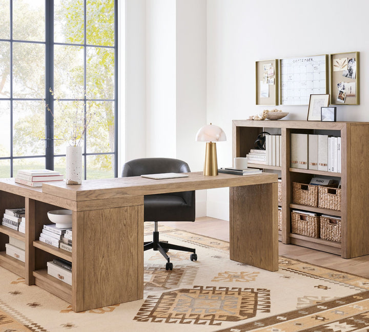 Dillon L Shape Rotating Desk