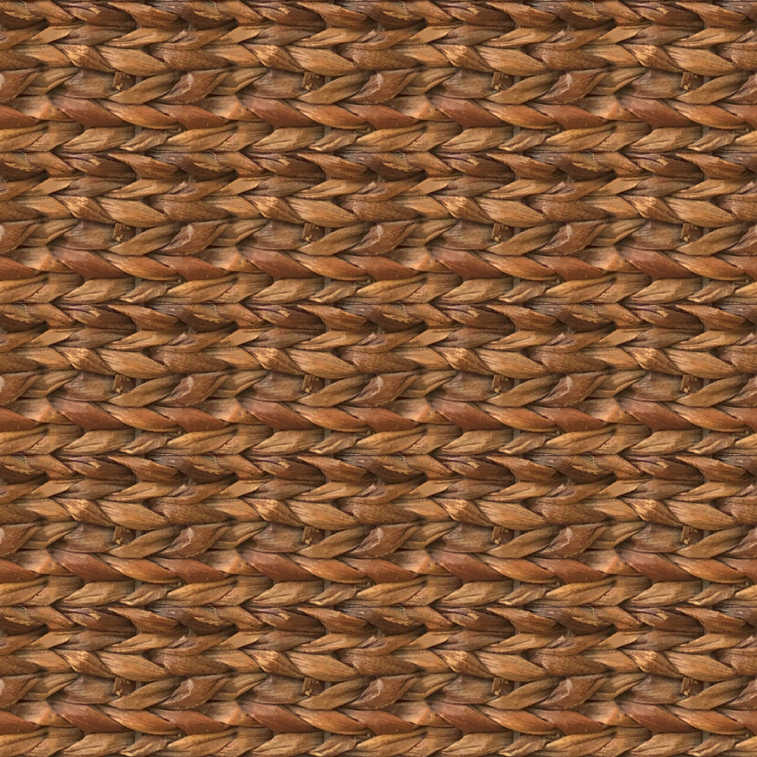 Lola Wicker Open Waste Basket