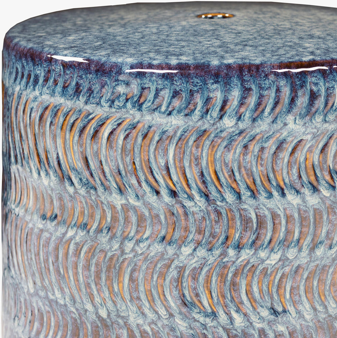 Willow Round Ceramic Accent Table