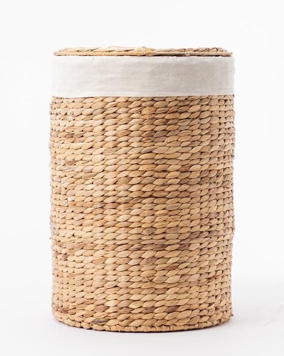 Round Water Hyacinth Basket