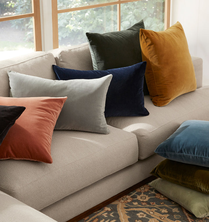 Italian Velvet Pillow Cover No Insert 20"x20"
