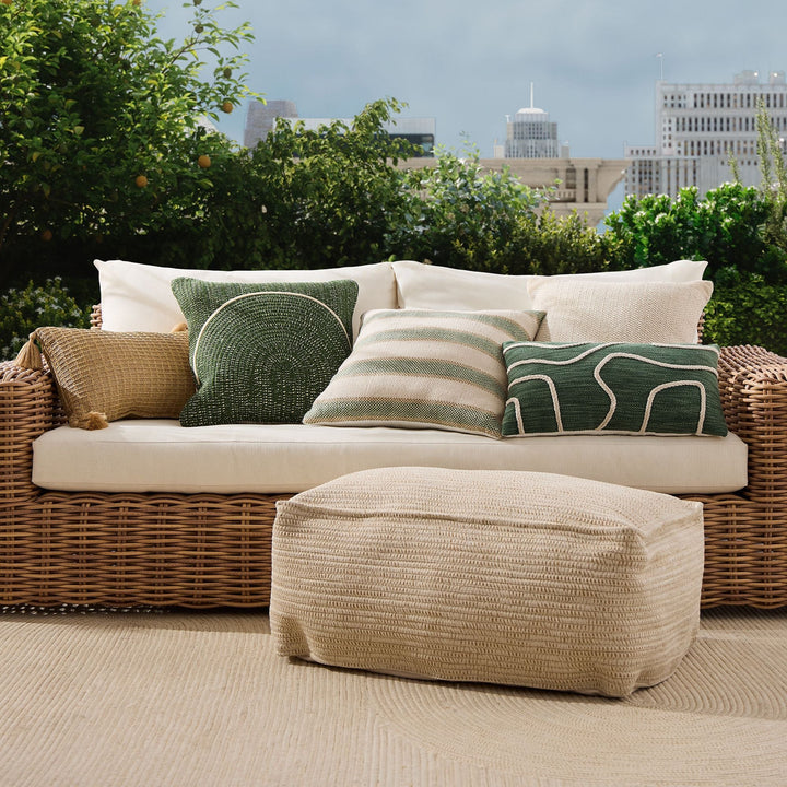 Woven Arches Indoor Outdoor Pillow