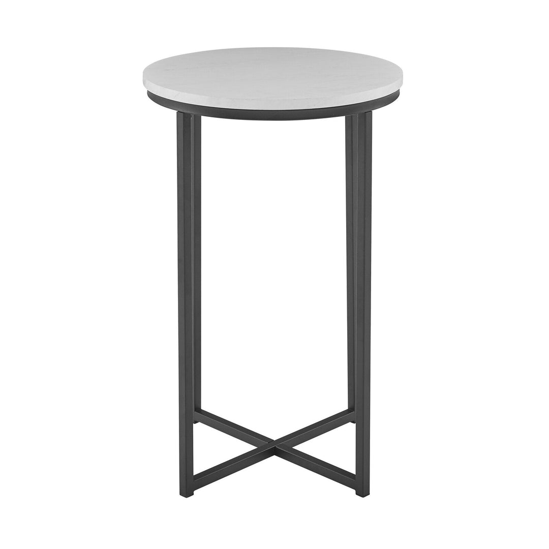 Wasser Cross Legs End Table